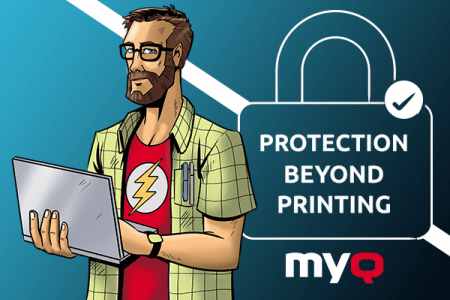 Impression sécurisée de MyQ : une protection qui va au-delà de l'impression