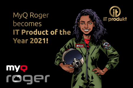 MyQ Roger devient le produit informatique de l'année 2021