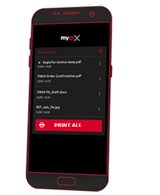 Application Mobile MyQ X