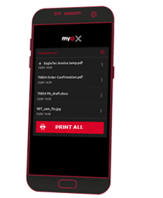 MyQ X Mobile Client