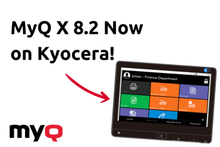 MyQ X Embedded Terminal 8.2 for Kyocera