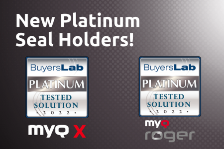 The Platinum Success </br>of MyQ X & MyQ Roger