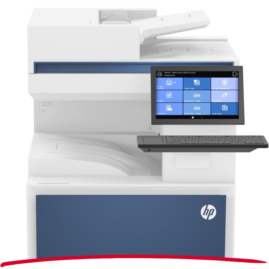 HP Multifunction Printers  
& MyQ X