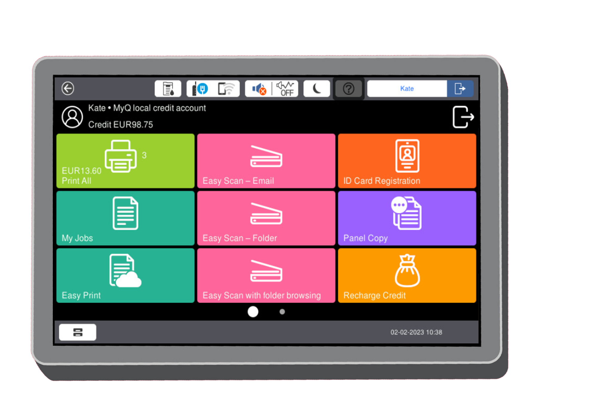 Anpassbares Embedded Terminal