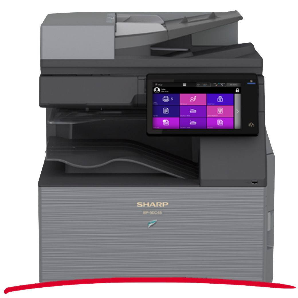 SHARP® MULTIFUNCTION 
PRINTERS & MYQ X 