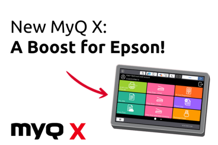 Epson s'associe à MyQ X pour équiper les entreprises respectueuses de l'environnement