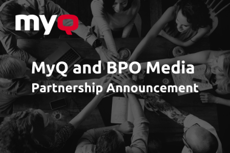 Nouveau partenariat entre MyQ et BPO Media