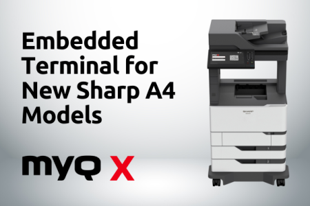 Embedded Terminal for New Sharp A4 MFP Models