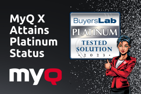 MyQ X: The Platinum Standard in Print Management 