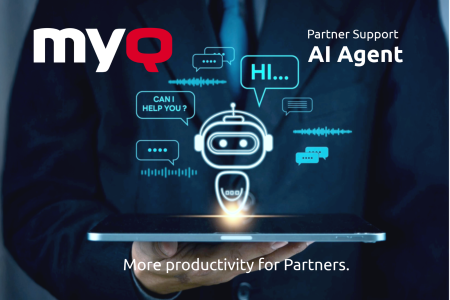 MyQ introduces AI-powered support agent for Partners