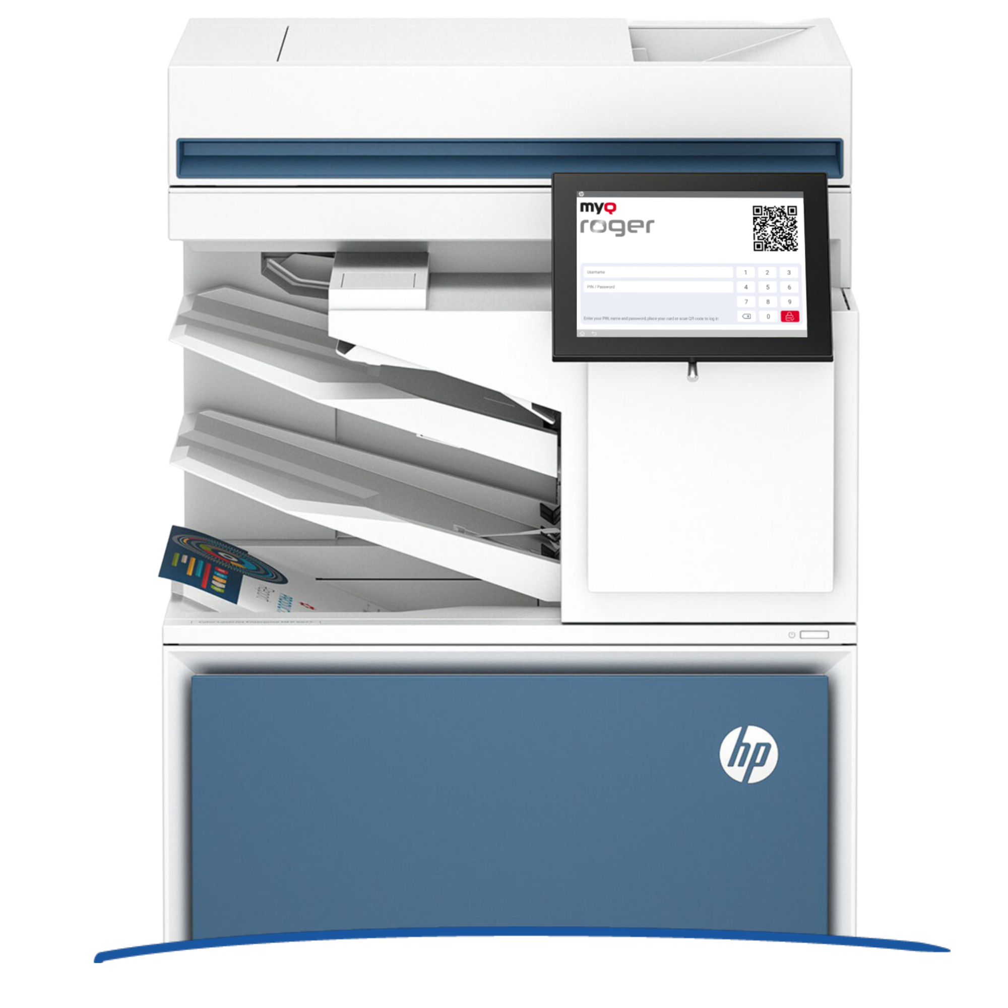 HP Multifunction Printers & MyQ Roger