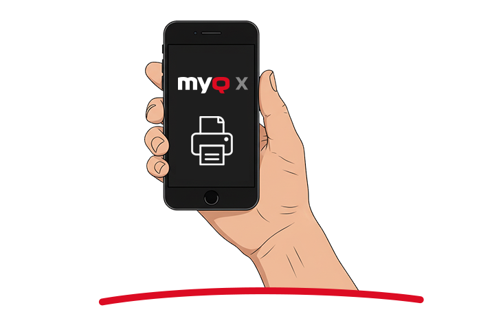 Applicazione mobile MyQ X