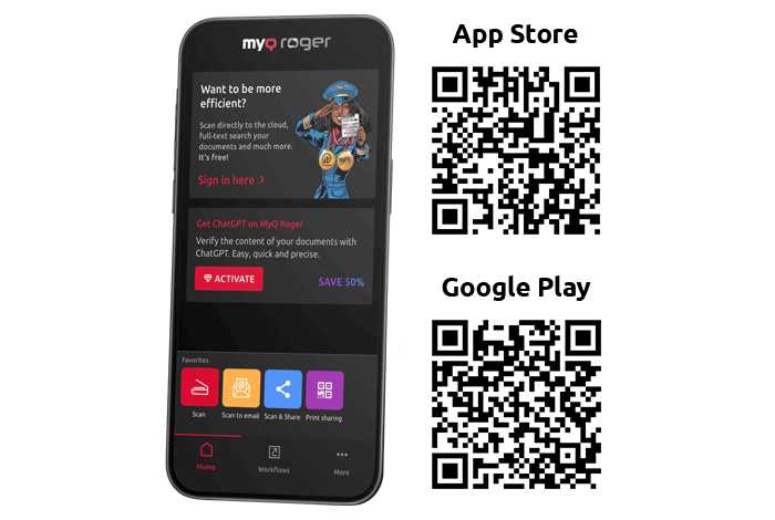 MyQ Roger 
aplicación móvil