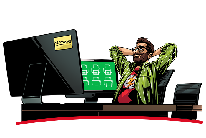 自動發現打印機