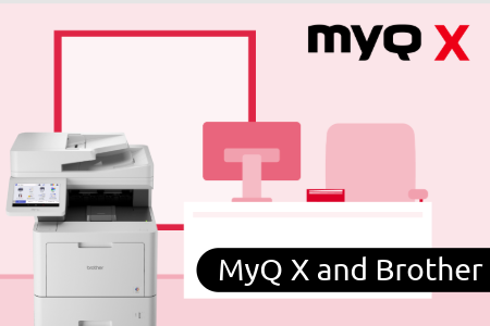 MyQ seus recursos de compatibilidade com vários fabricantes com MyQ 10.2, agora disponível em Brother